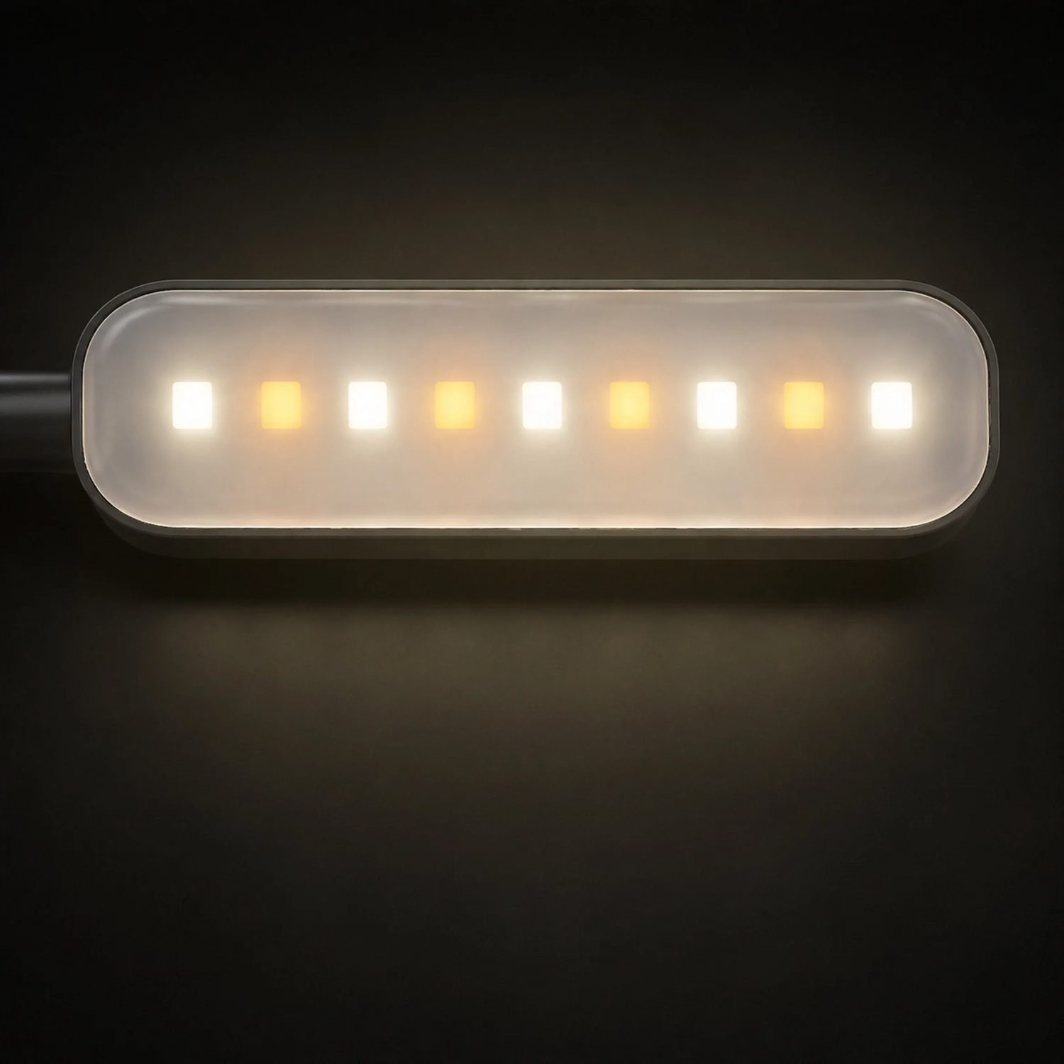 LED-Klemmleuchte mit 9 LEDs, 1200mAh Akku
