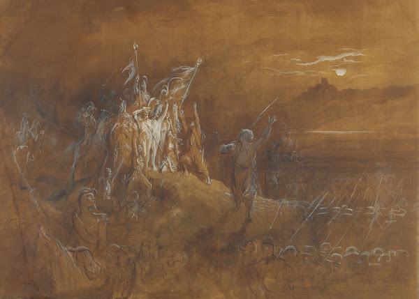 The Shades Of French Soldiers From The Past Exhort The Army To Victory On The Rh