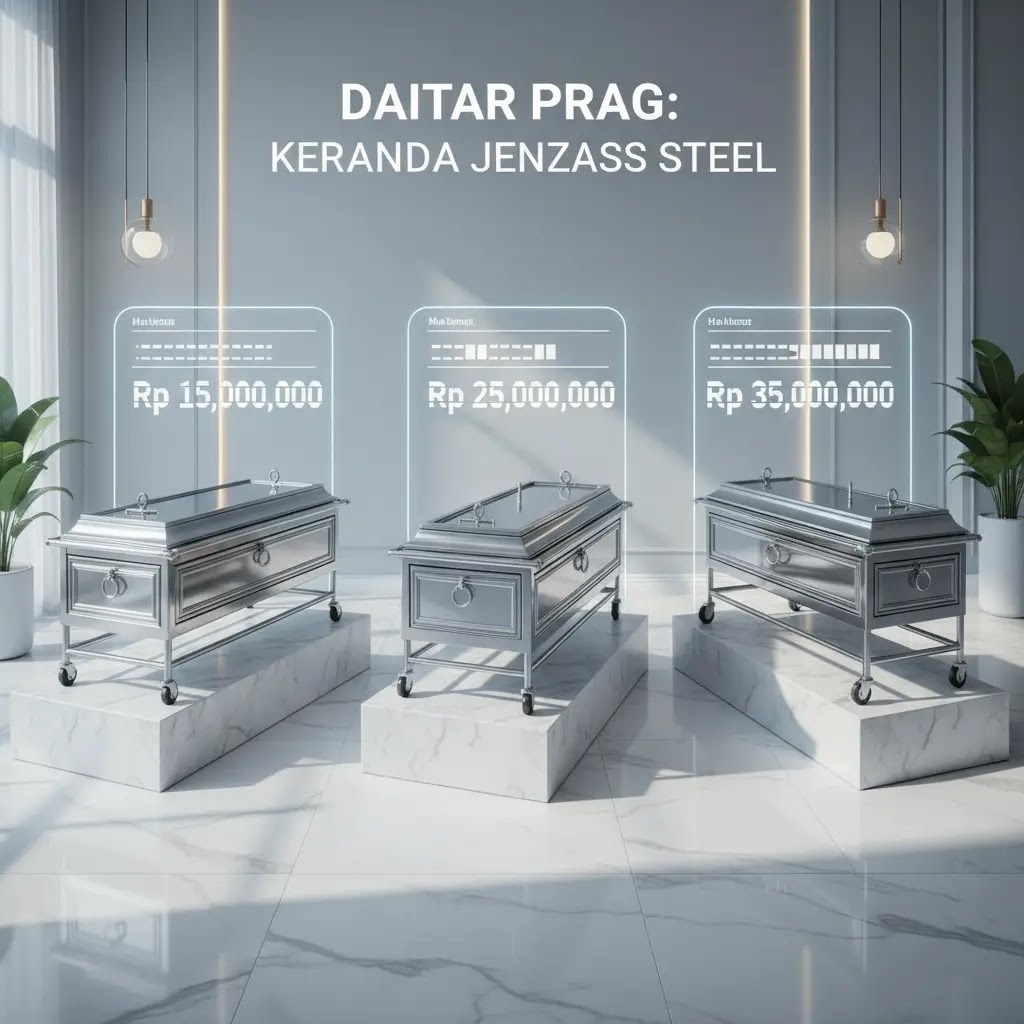 Daftar harga keranda jenazah stainless steel terbaru