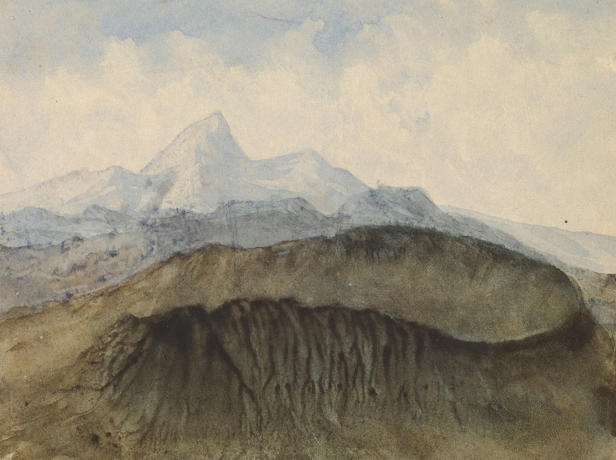 A Volcano in Auvergne 1874