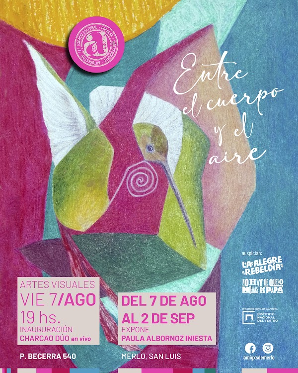 Exposición Entre el cuerpo y el aire
