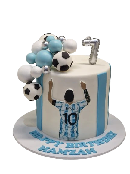 Football Cake for Messi Lovers CB-NC683
