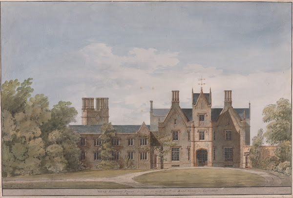 Lilleshall Shropshire North Entrance Front 1826