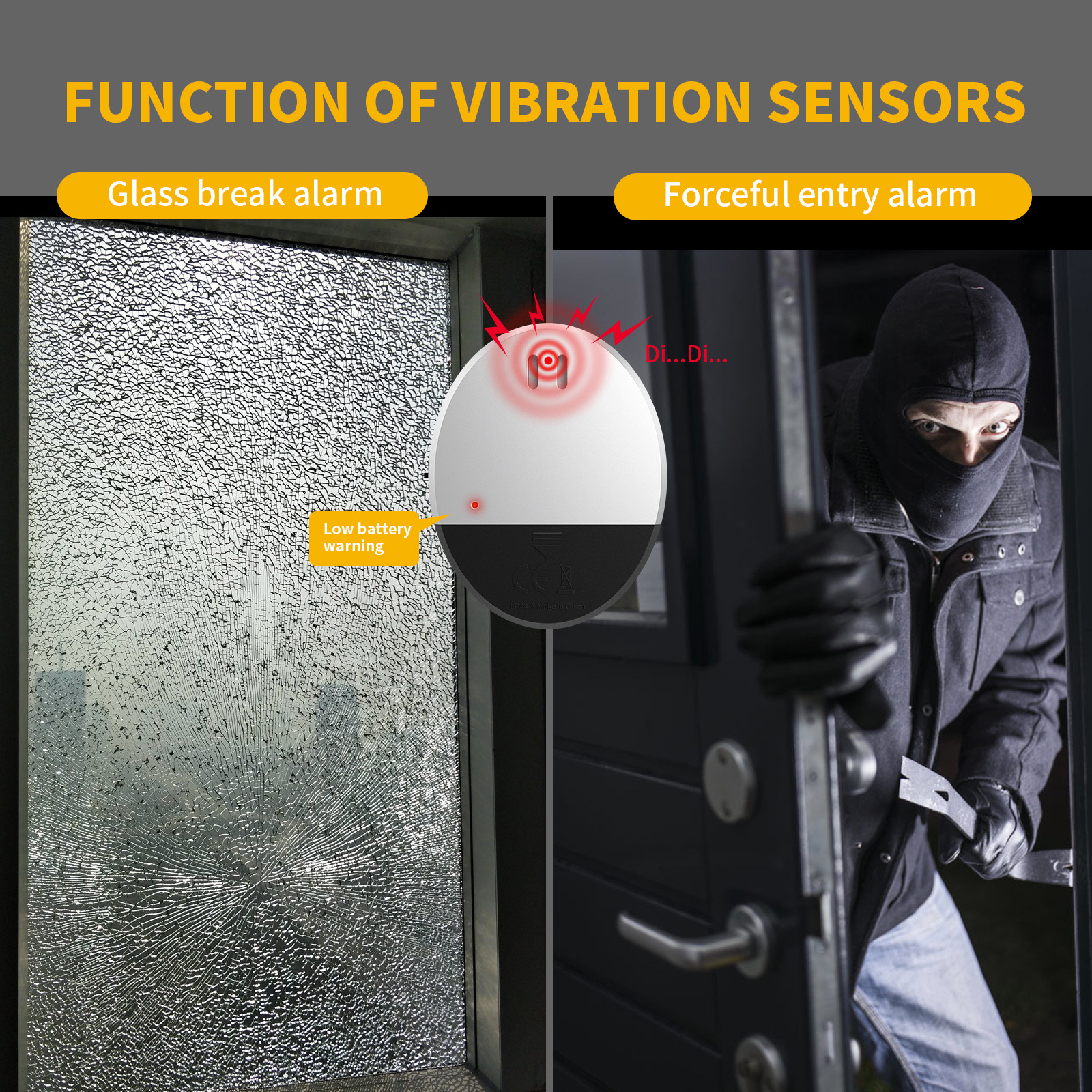 Vibrating Door Alarm MSA-816
