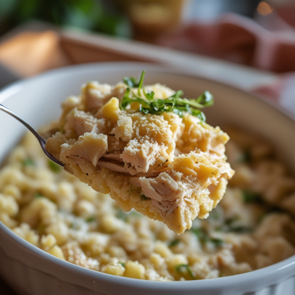 Final Instant Garlic Parmesan Chicken & Polenta Crust