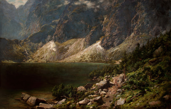 The Morskie Oko Lake in the Tatras 1891