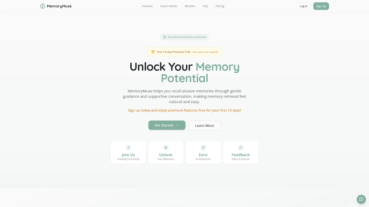 Captura de MemoryMuse
