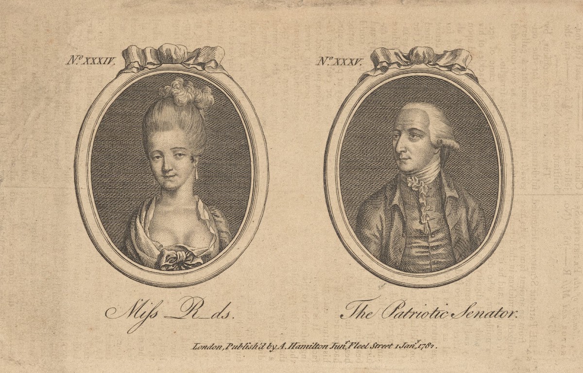 Miss Rd s The patriotic senator 1782