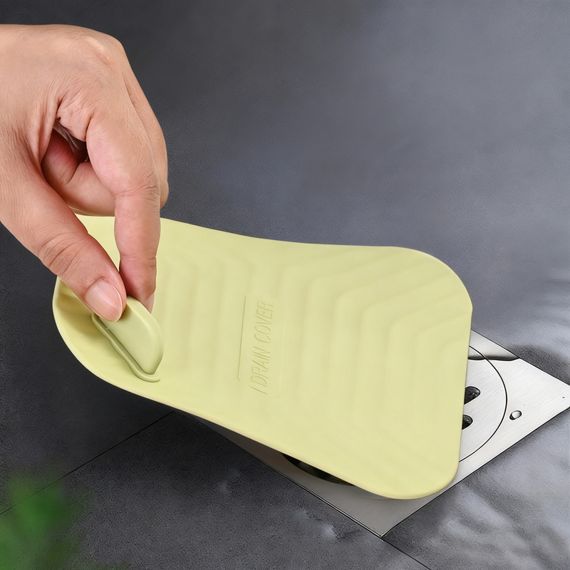 Silicone floor drain seal, odor proof