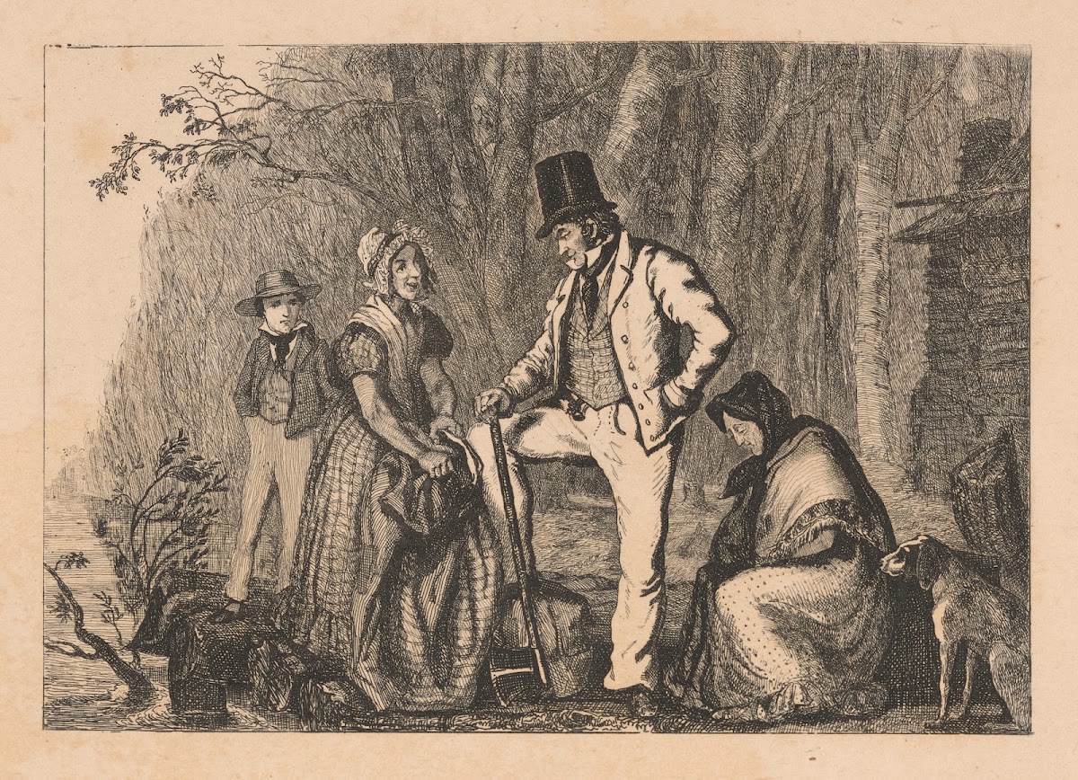 The departure of the Whitlaw family from Mohanna Creek 1836