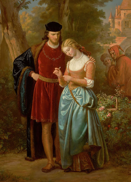 Faustand Marguerite In The Garden