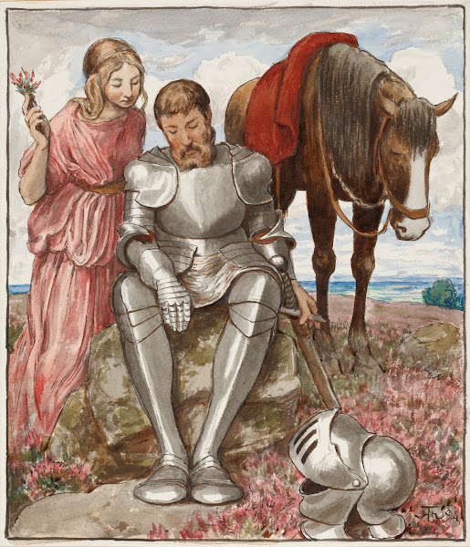 Erika and Seated Knight 1894