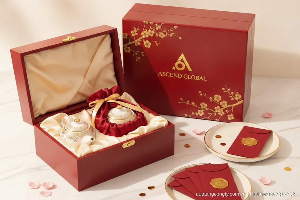 Hộp Quà Tết Thiết Kế Riêng Theo Thương Hiệu – Packaging Là Thông Điệp