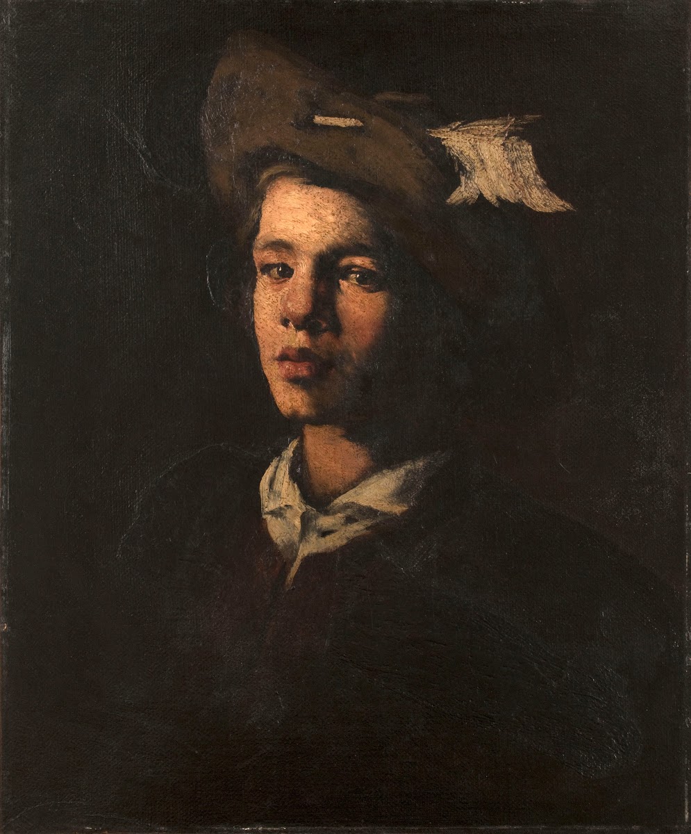 Jeune homme au chapeau 1870