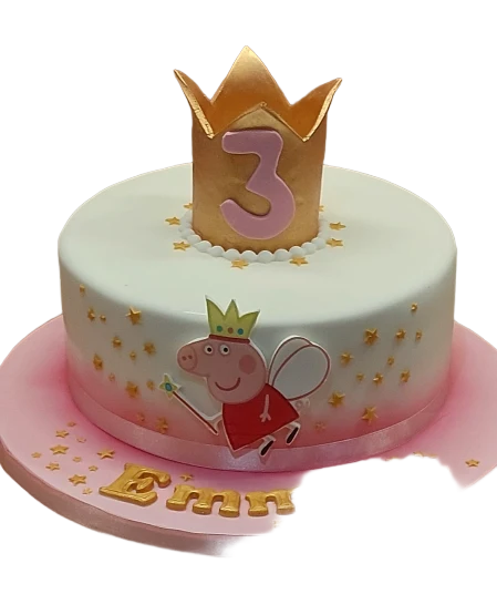 Peppa Pig Birthday Cake CB-NC577