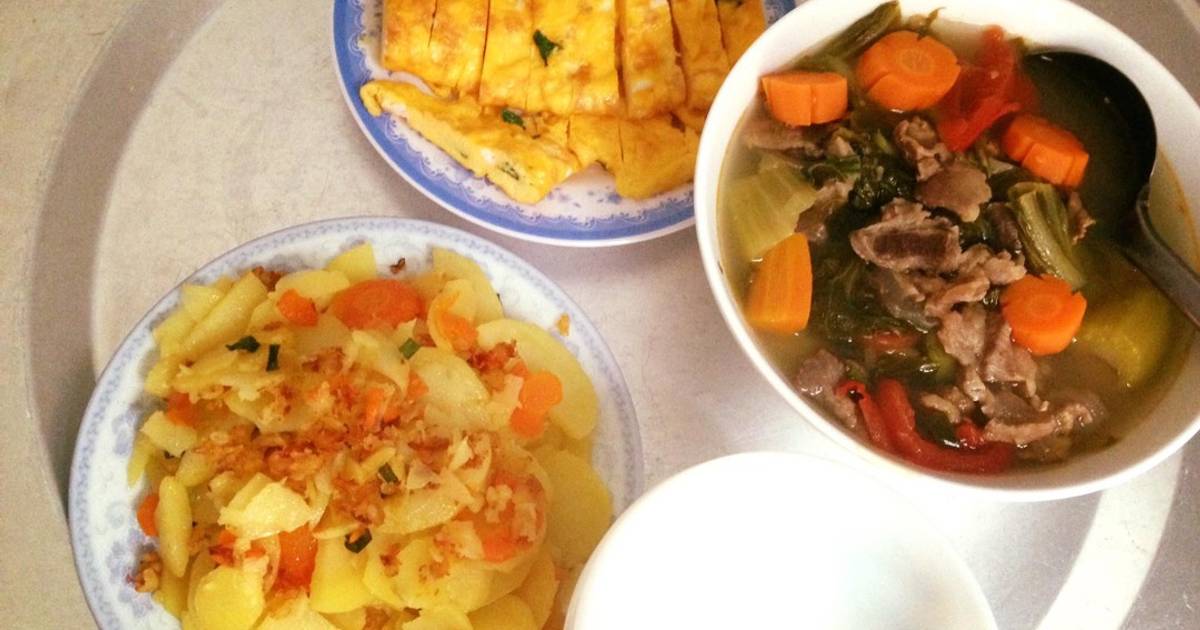 Bò hầm dưa cải chua