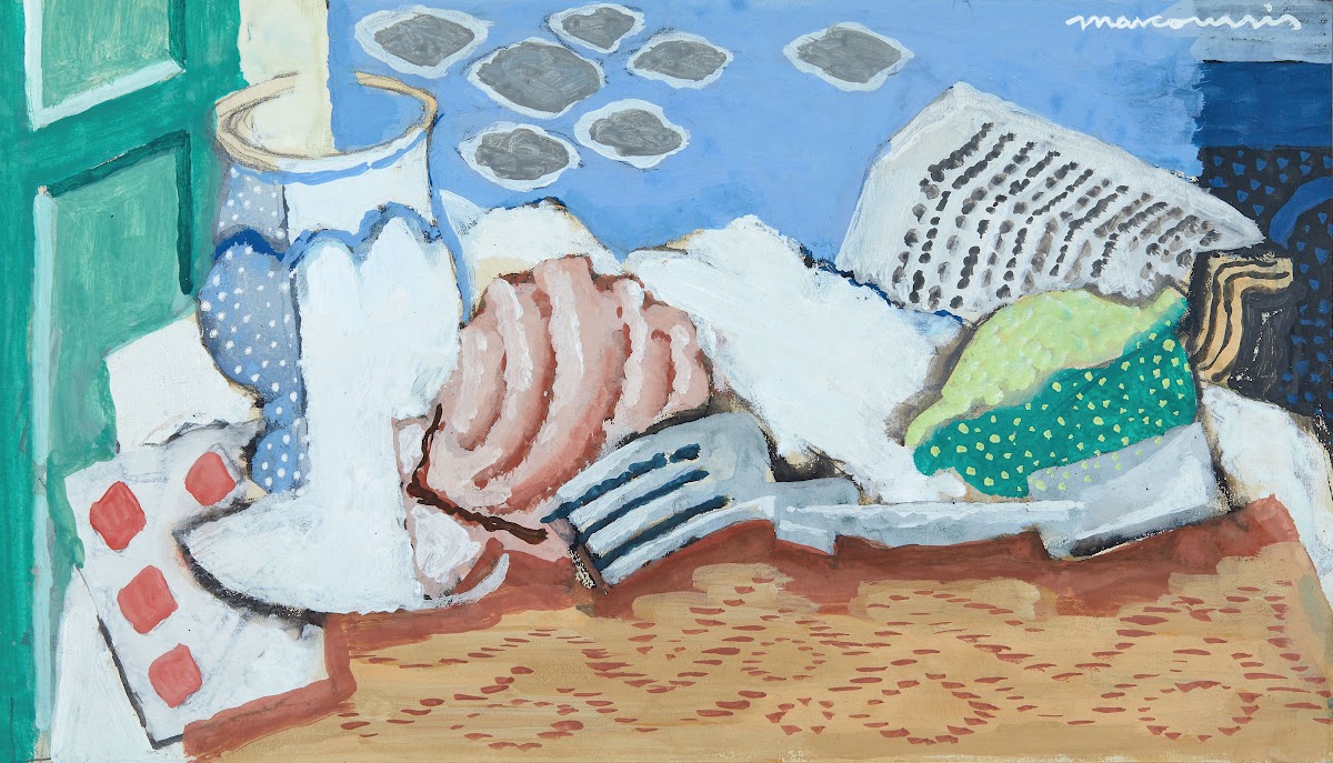 Nature morte au journal circa 1925