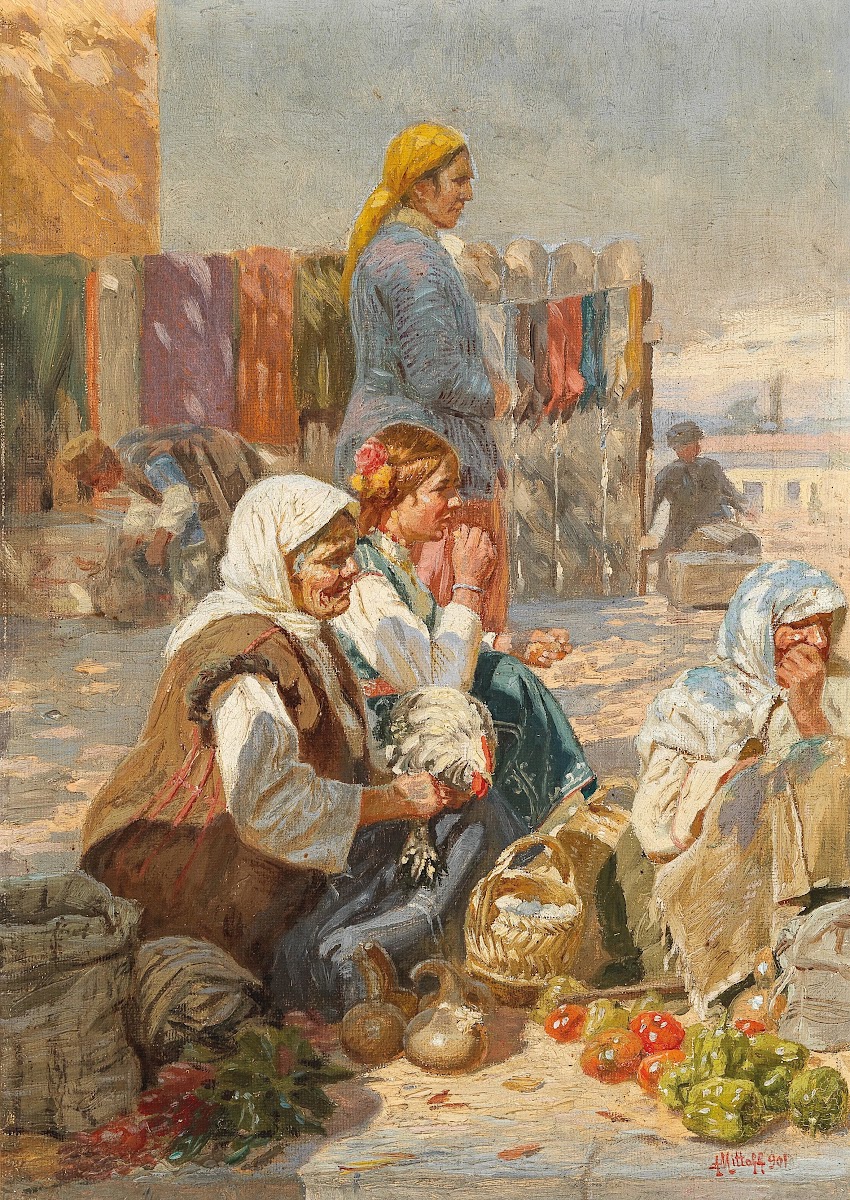 The Peasant Market 1901