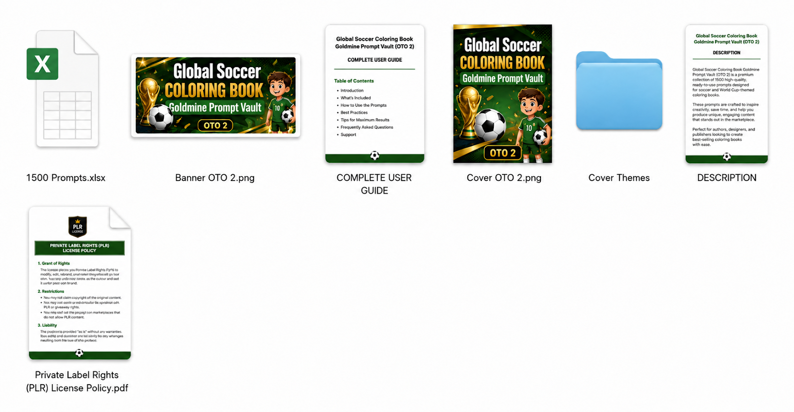 Global Soccer PLR Goldmine Prompt Vault Graphic Blueprint