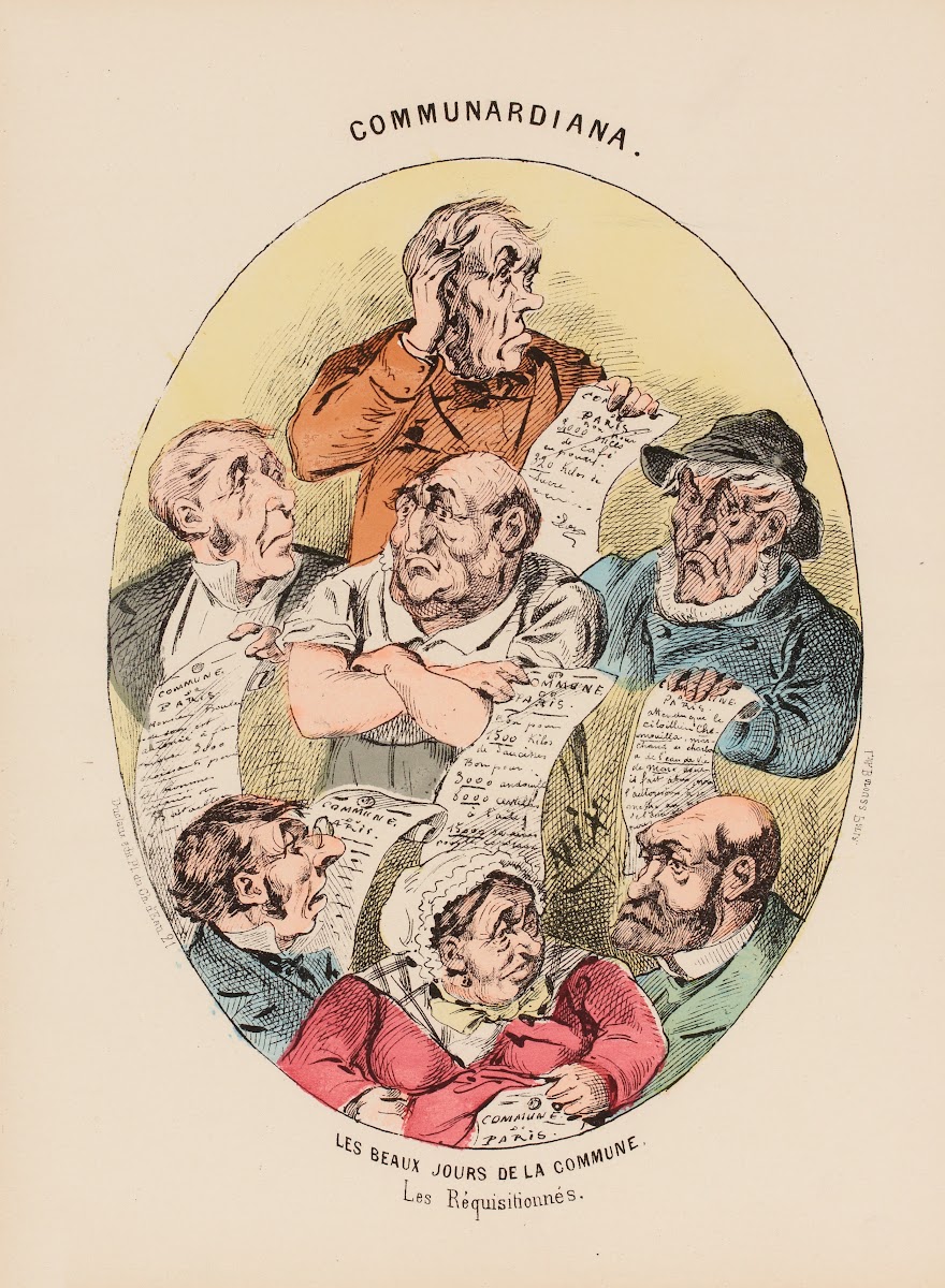 Les beaux jours de la Commune Les Réquisitionnés 1871 1871