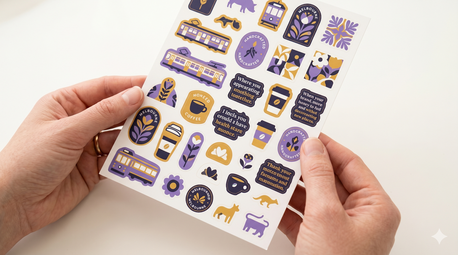 Custom stickers and labels printed by Sticky Sitch Melbourne