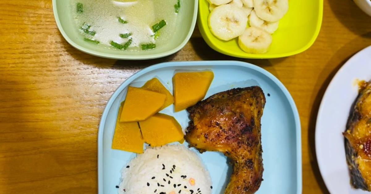 Đùi gà nướng kiểu tây