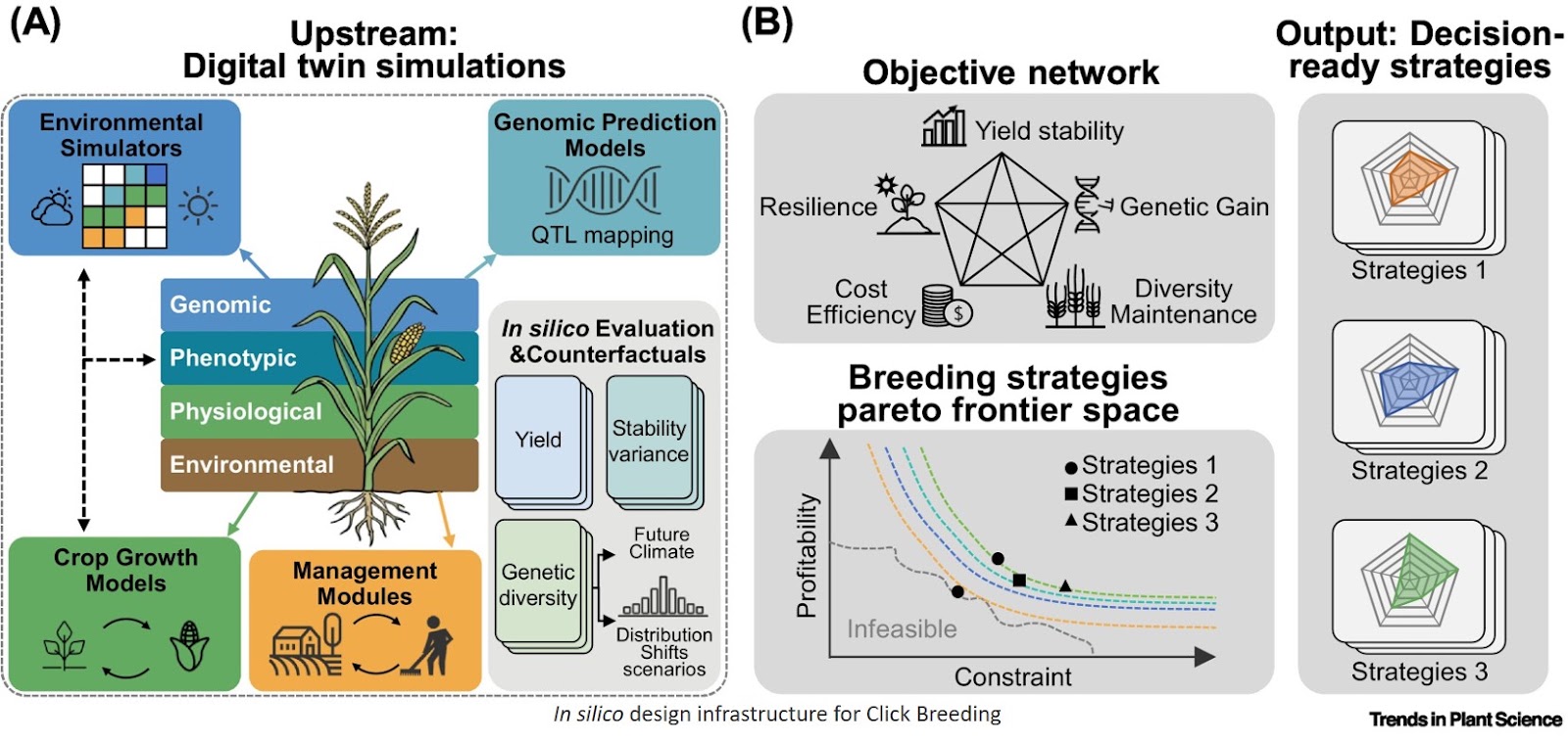 Click Breeding for programmable crop design