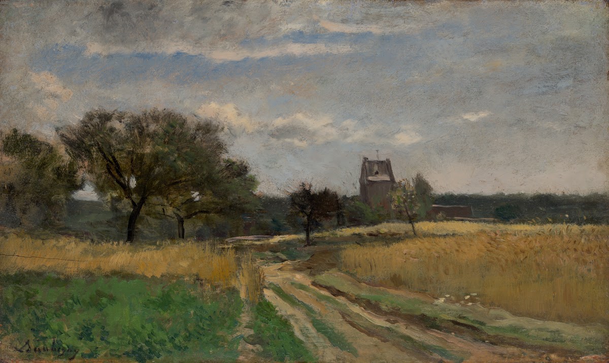 Landscape along a CountryRoad ca1860