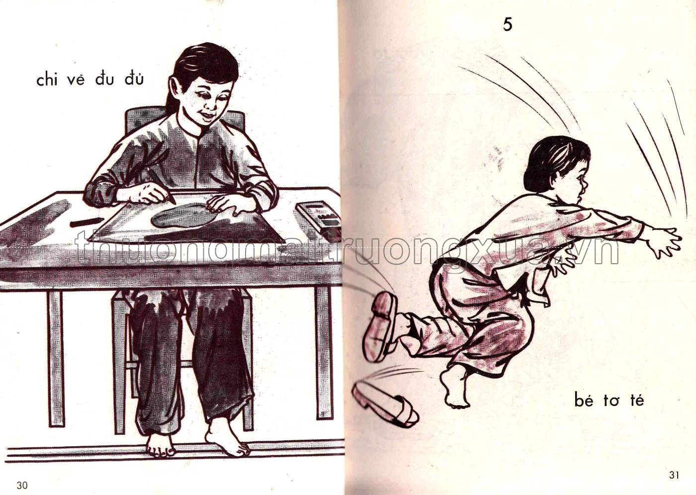 Em học vần lớp năm (1969) - Trang 16