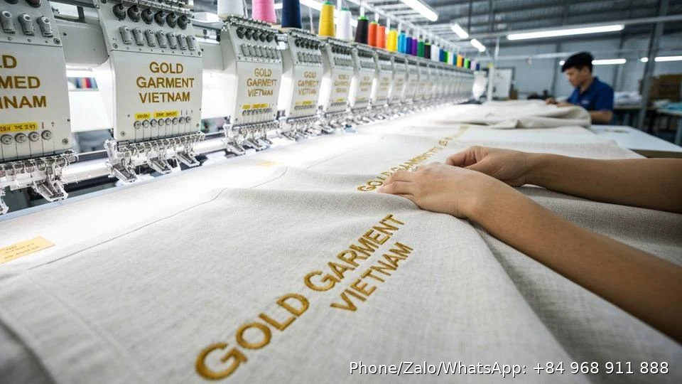 Linen Fabric Manufacturing - Gold Garment Vietnam