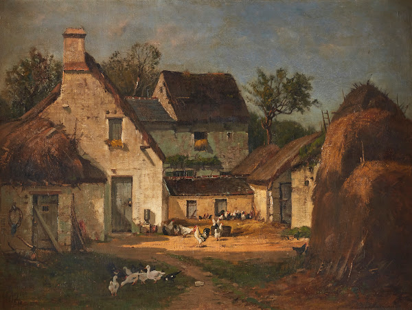Barnyard dHayson France 1878