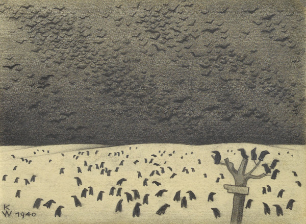 Krähen 1940