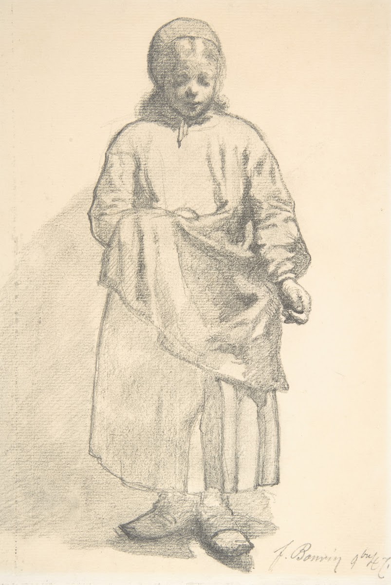 Standing Peasant Girl 1847