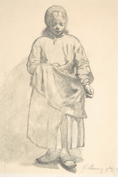 Standing Peasant Girl 1847