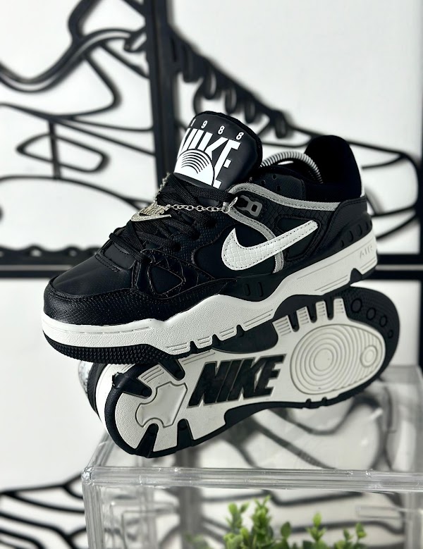 Nike Full Force Low Negro
