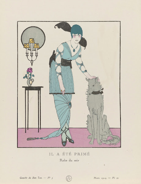 Il a été primé Robe du soir 1914