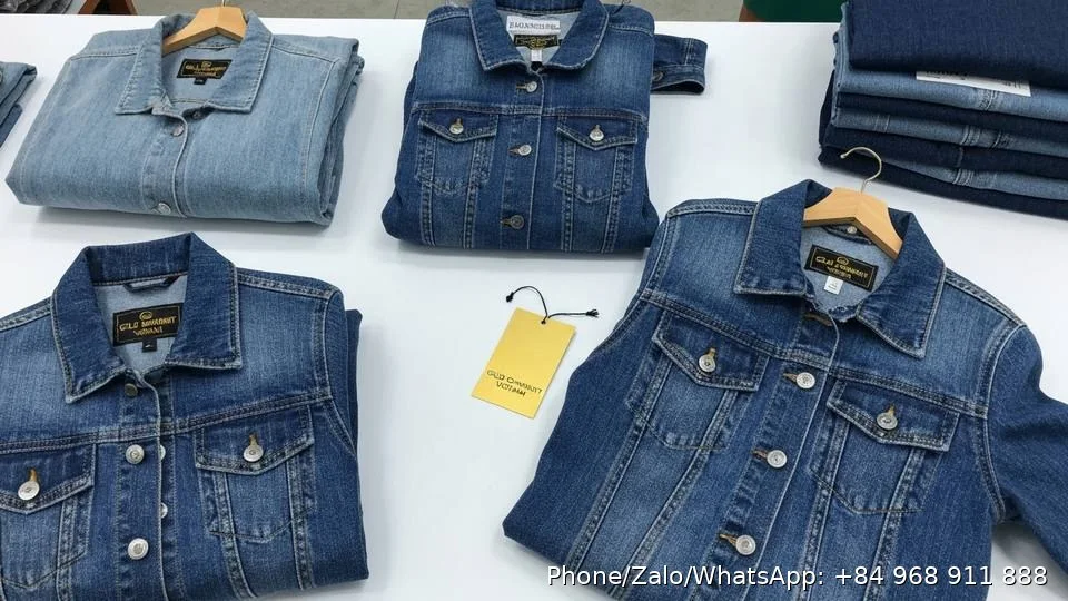 Denim Jacket Manufacturers - Gold Garment Vietnam