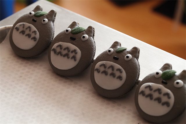 Bánh Macaron Totoro