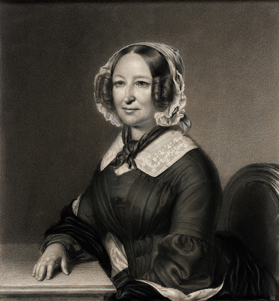 Portrait of Frau Geheimräthin Karsten 1846