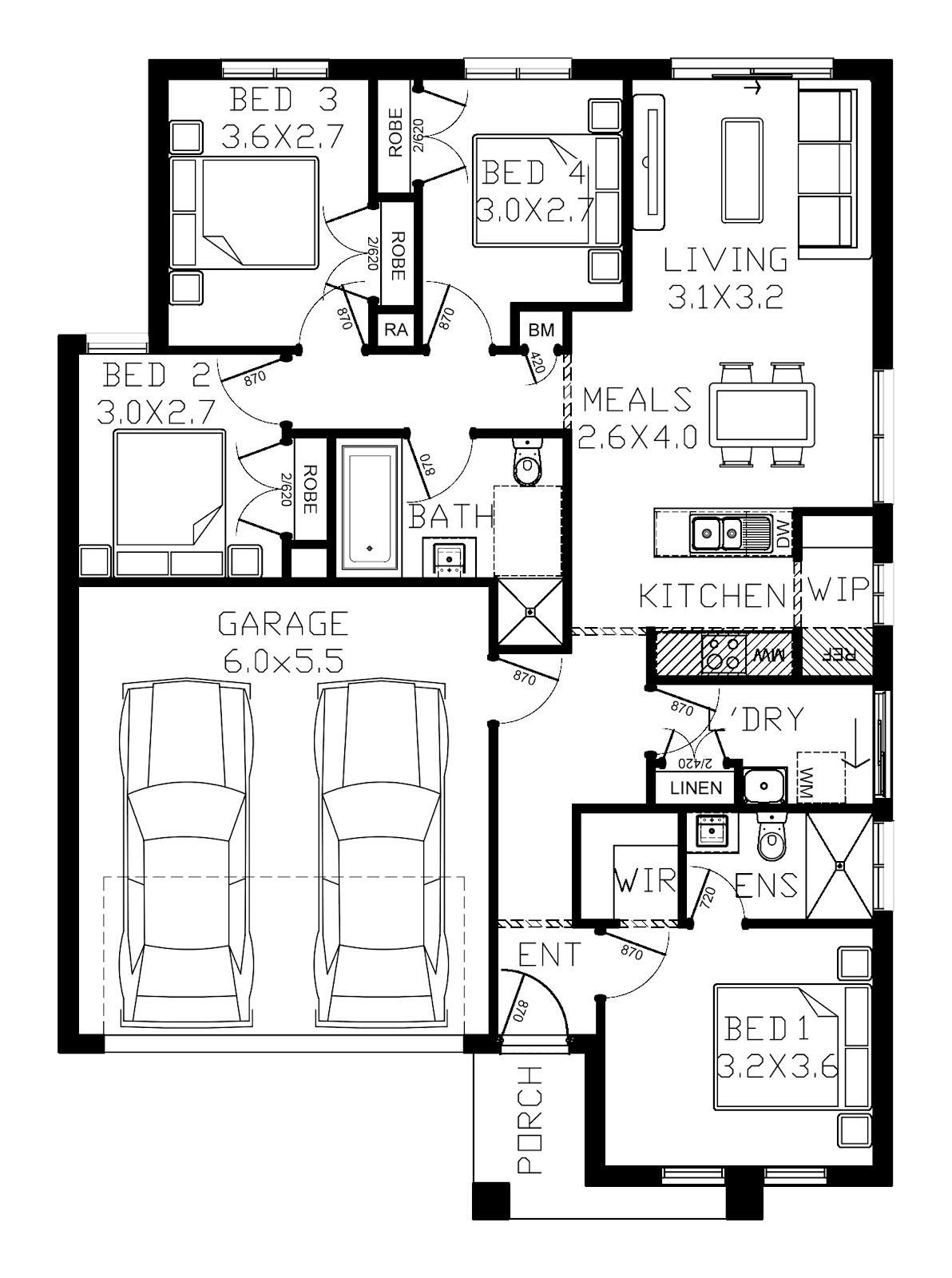 House and Land Investment Property in Winter Valley, VIC (3.88% Yield) | Aus Investment Properties - Floor Plan 1
