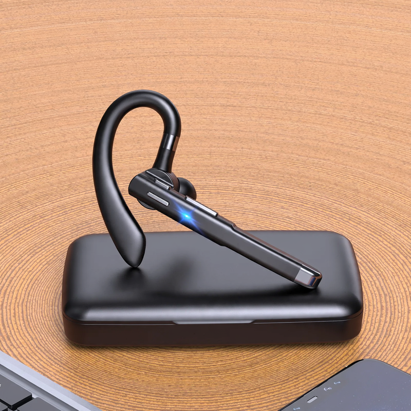 Ear headphone with voice control and NFC