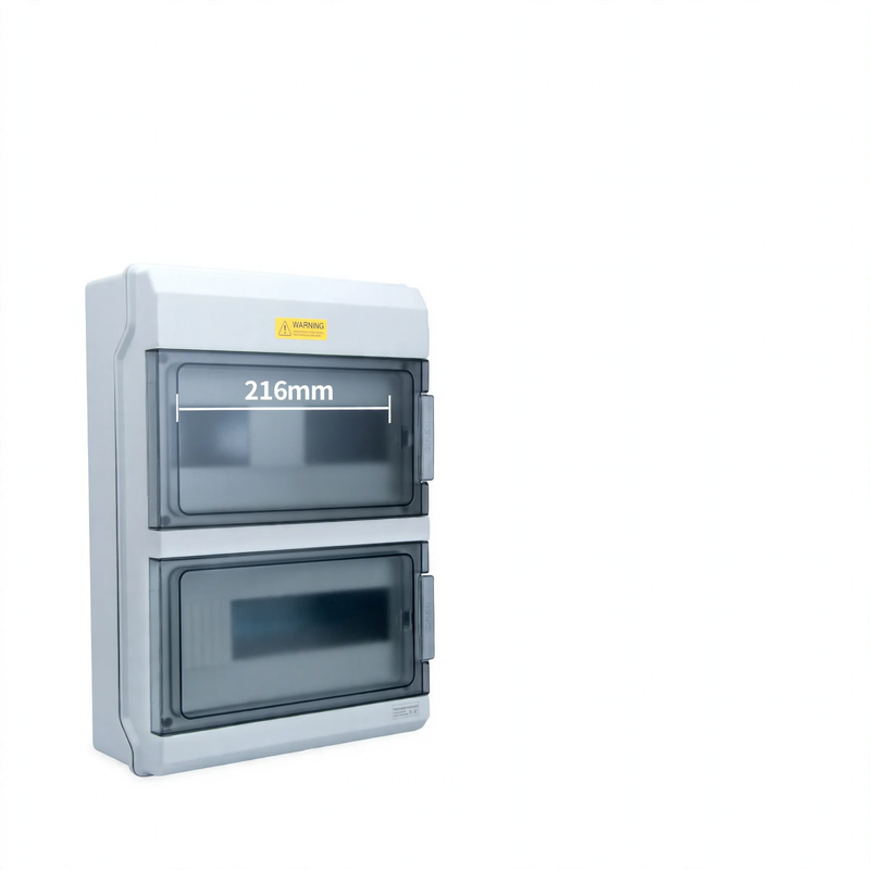 Distribution box for electrical installation, 2–16 circuits