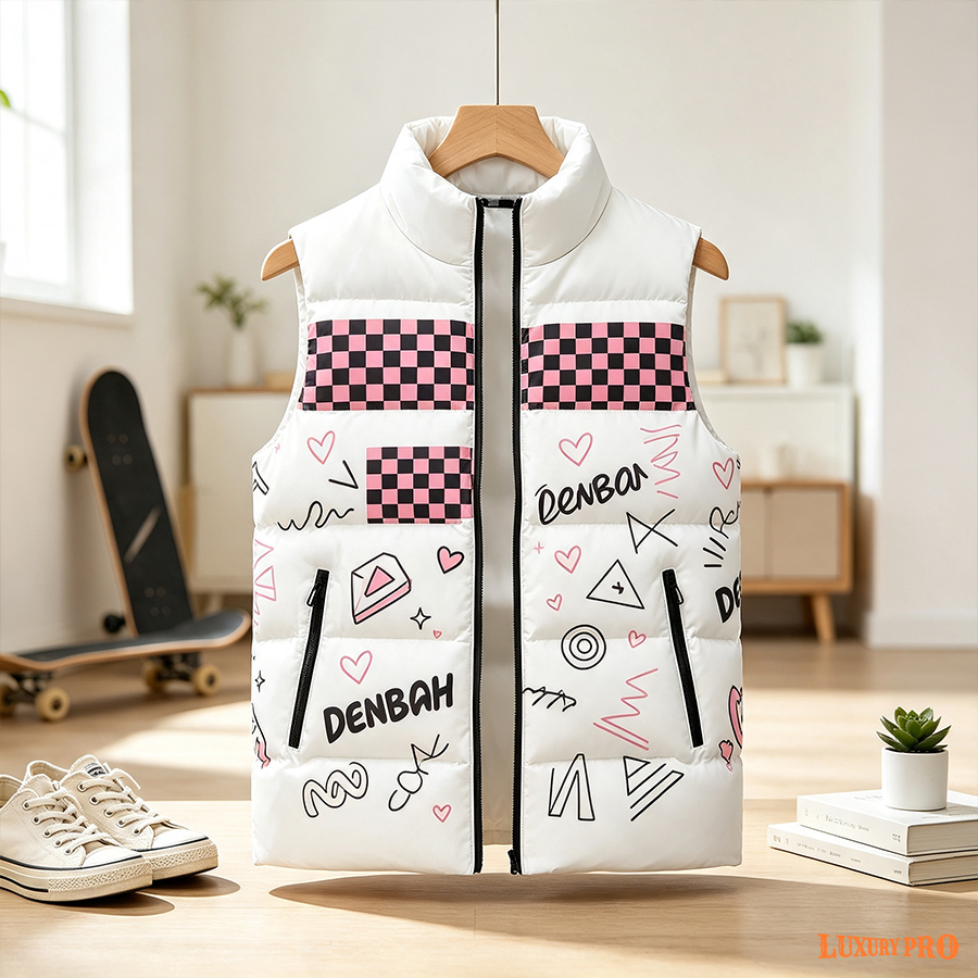 AOP Down Vest Children's Size