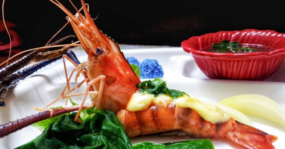 Tôm càng xanh 🦐 sốt phô mai 🧀 (Emmy 9m+)
