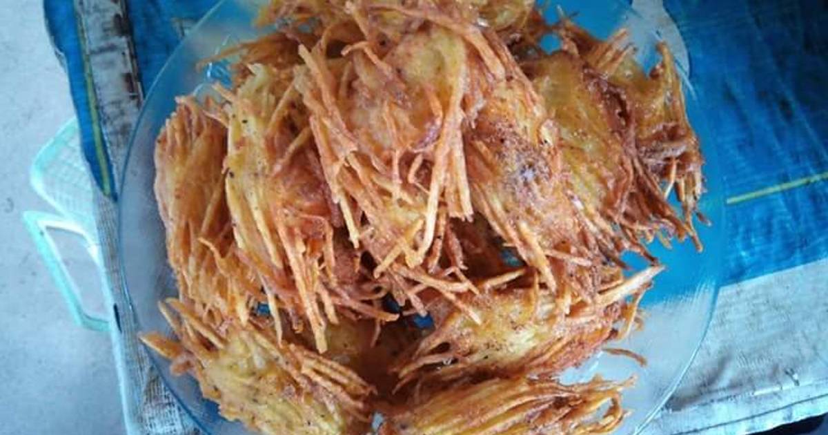 Khoai tây bọc gà chiên giòn