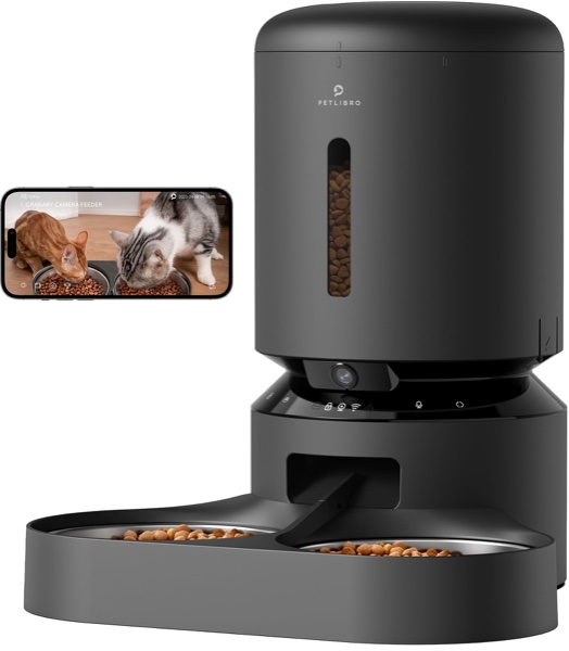 Petlibro Granary Comedero Automático con Cámara 1080p y Visión Nocturna