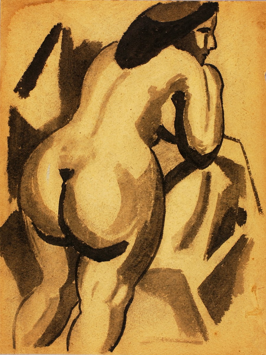 Standing Female Nude