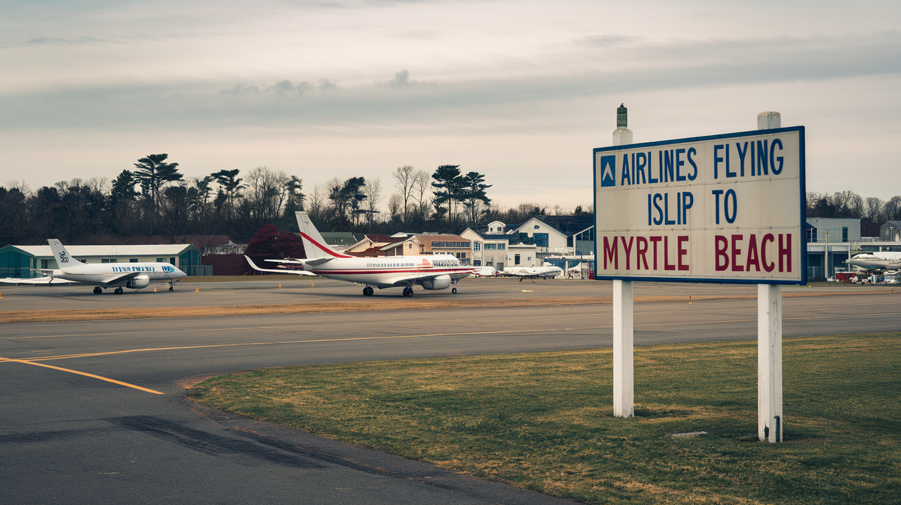 Airlines Flying From Islip to Myrtle Beach