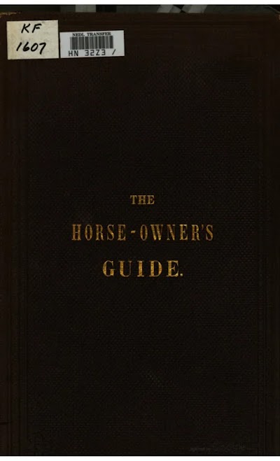 the horse-owners guide 1861
