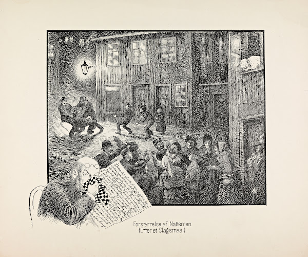 Forstyrrelse af Natteroen Efter et Slagsmaal 1889